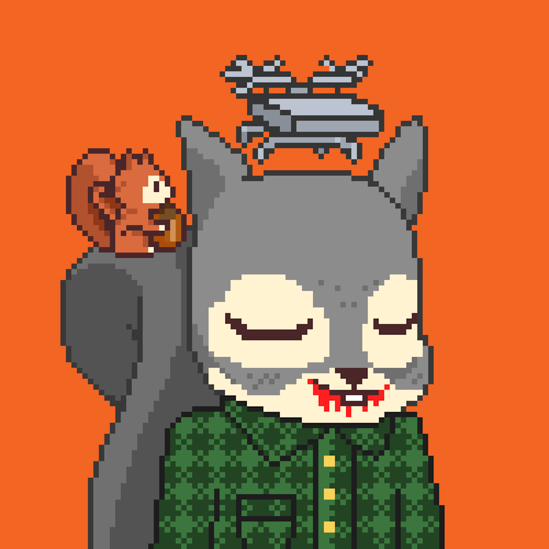 Pixel Squirrels #2570